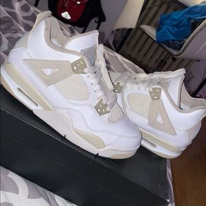 Air Jordan 4s retro “linen”
